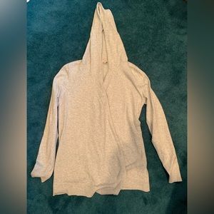 LOFT hooded cardigan, size medium